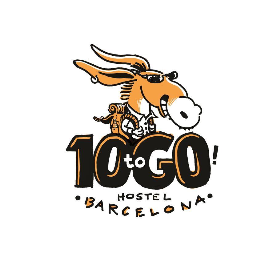Ten To Go Hostel Barcelona Bagian luar foto
